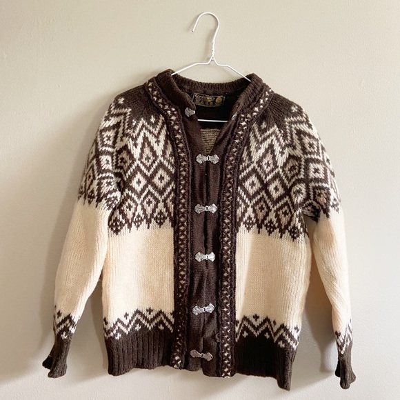 Nordstrikk Norwegian fair isle cardigan S - Picture 1 of 12